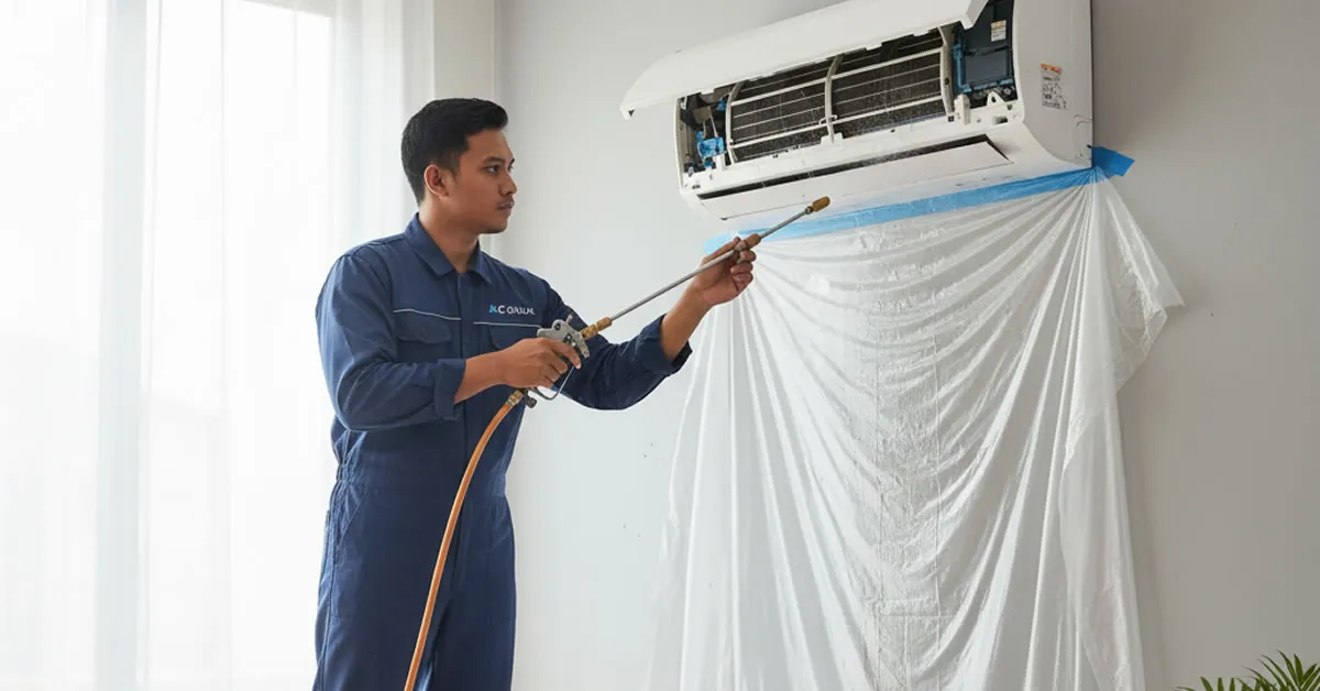 Jasa Service AC Gedung Balikpapan